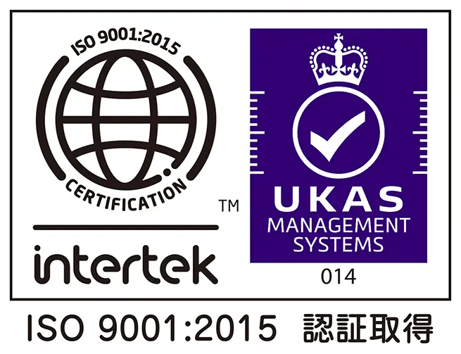 ISO9001:2015認証登録証明